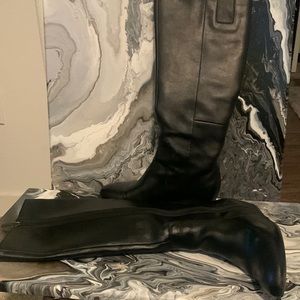 Nine West tall black boots. Size 7.5